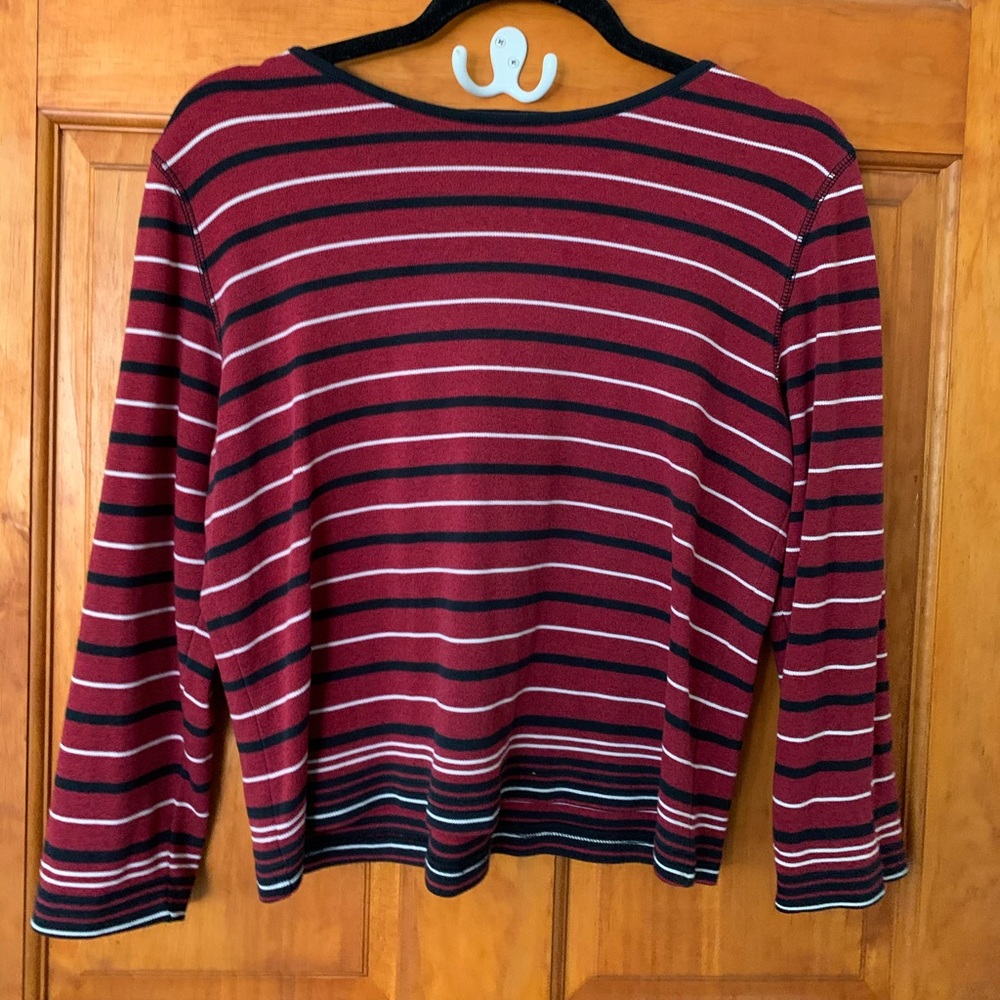 Stripped Long-sleeve
